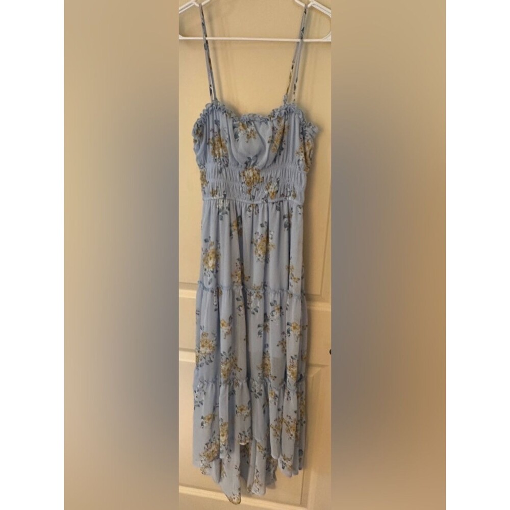 Audrey Parks + Francescas Periwinkle Midi Dress Women's Sz XS